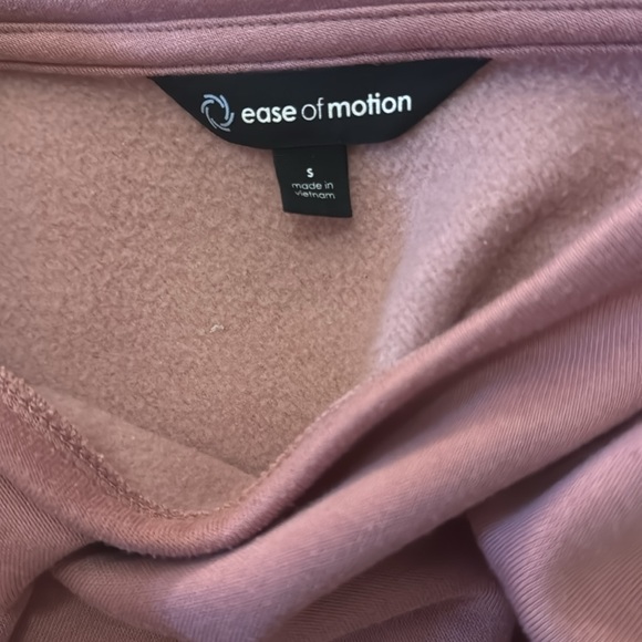 Pink Ruffle Hem Sweatshirt - Picture 2 of 2